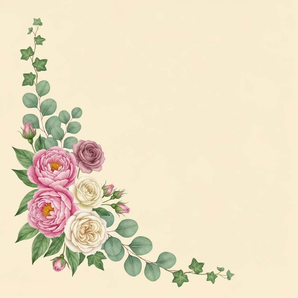 Corner bouquet
